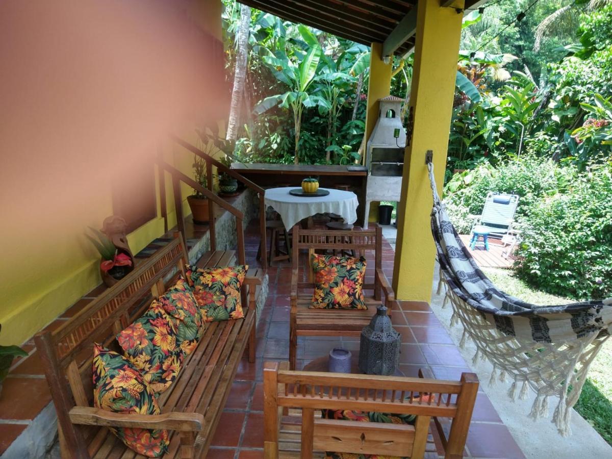 Casa No Morro - Charme Em Meio A Natureza Pertinho Da Praia 3 Dormitorios Сао Себастиао Екстериор снимка
